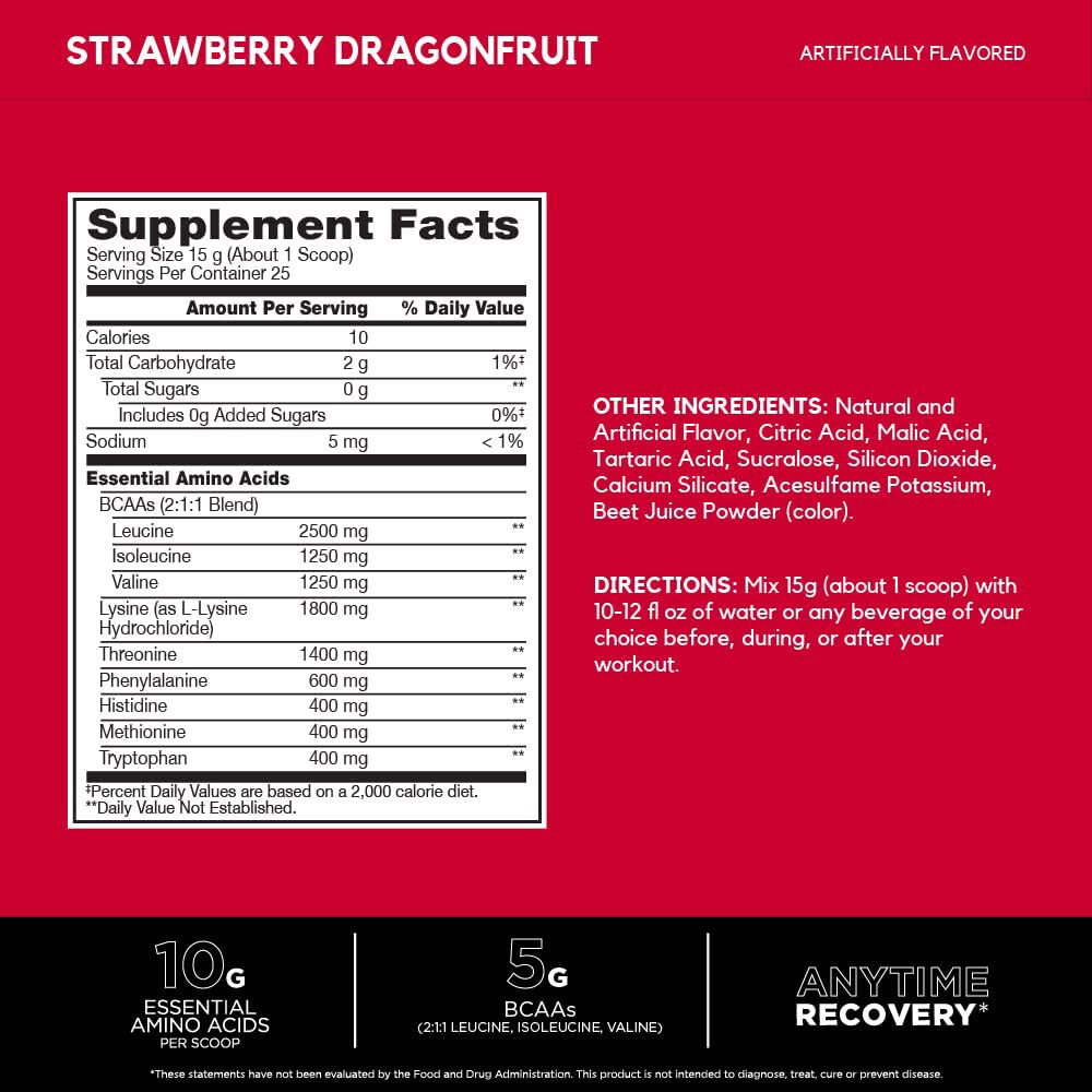 BSN AMINO X EAA STRAW DRAGON 375G