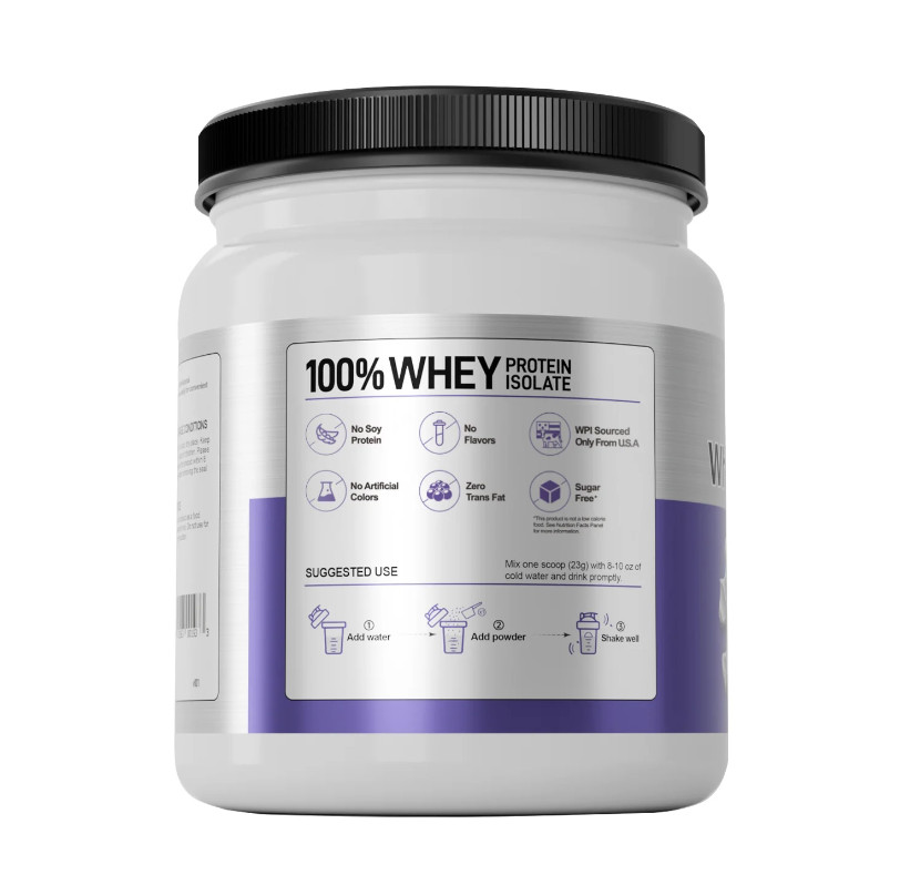 Nutrasumma Whey Protein Isolate 1.02lb (464g) Unflavored