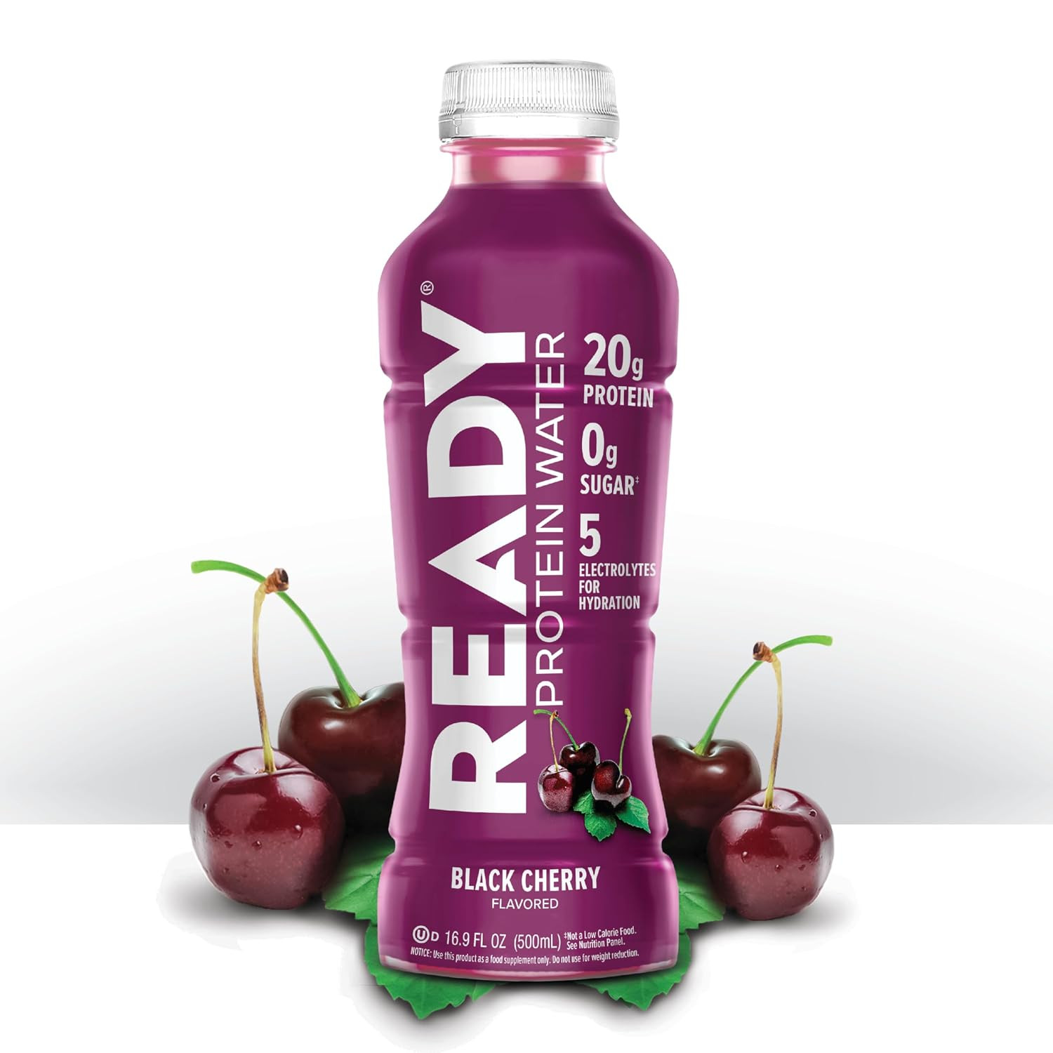 Ready® Clear Protein Water – 20G Whey Protein Isolate, Zero Sugar, Low-Calorie S