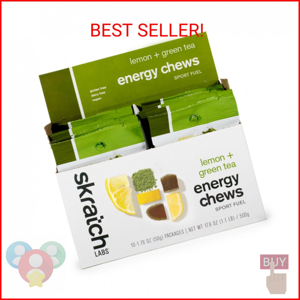 Skratch Labs Energy Chews | Gummies for Running, Cycling, and Sports Performance