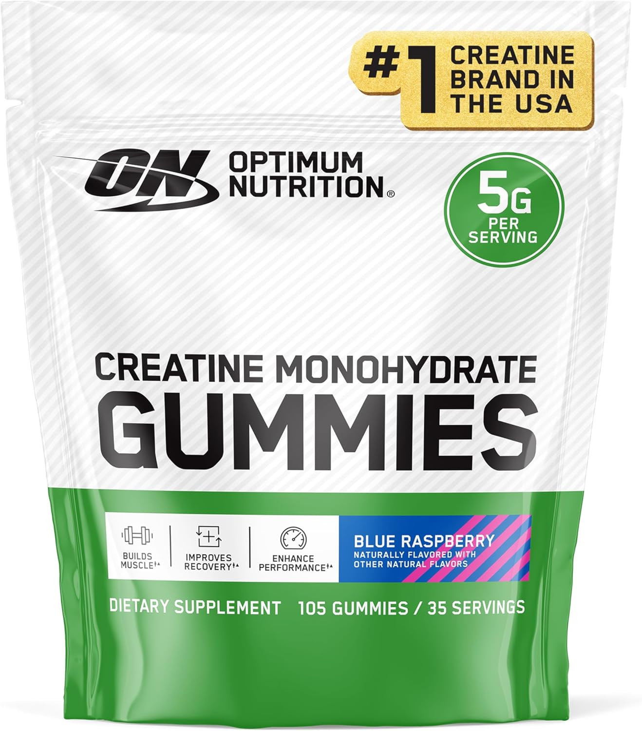 Creatine, Micronized Creatine Monohydrate Powder, Supports Strength & Recovery,
