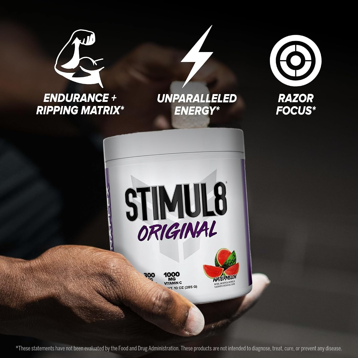 Finaflex Stimul8 Super Pre-Workout Watermelon 285 g / 10 oz Each (Pack of 3)