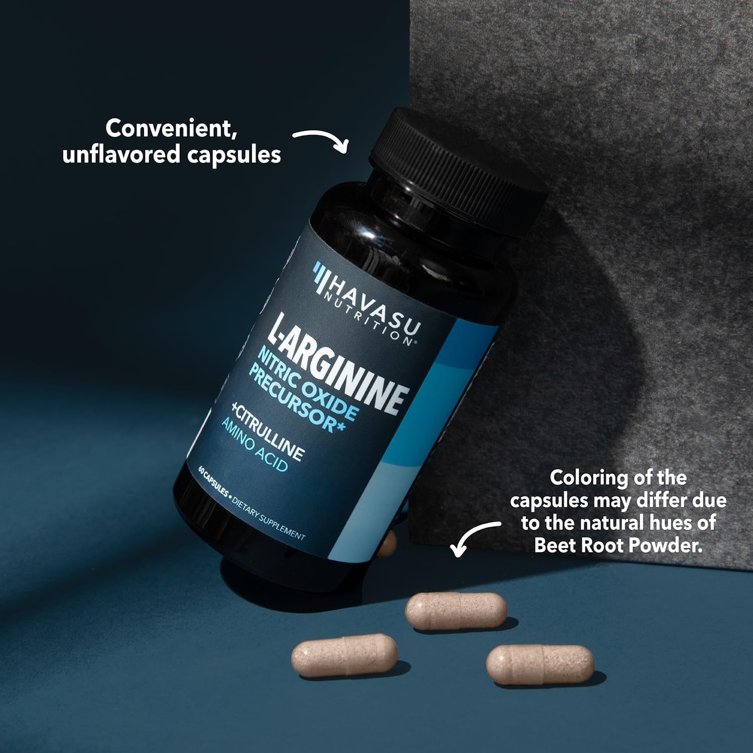 L-Arginine Capsules with L-Citrulline – Nitric Oxide Supplement – L Arginine