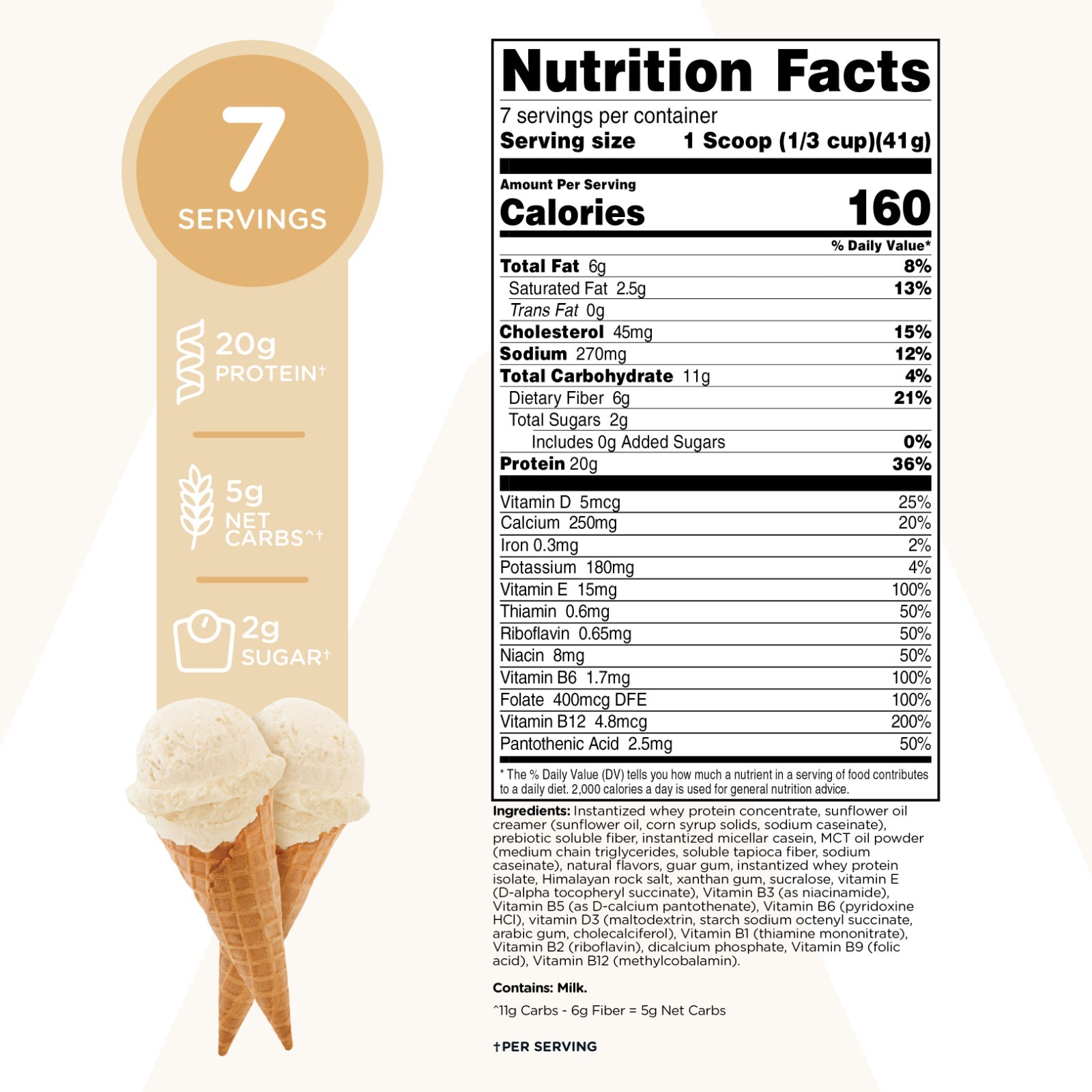 TransformHQ Meal Replacement Shake Powder 7 Servings (Vanilla)