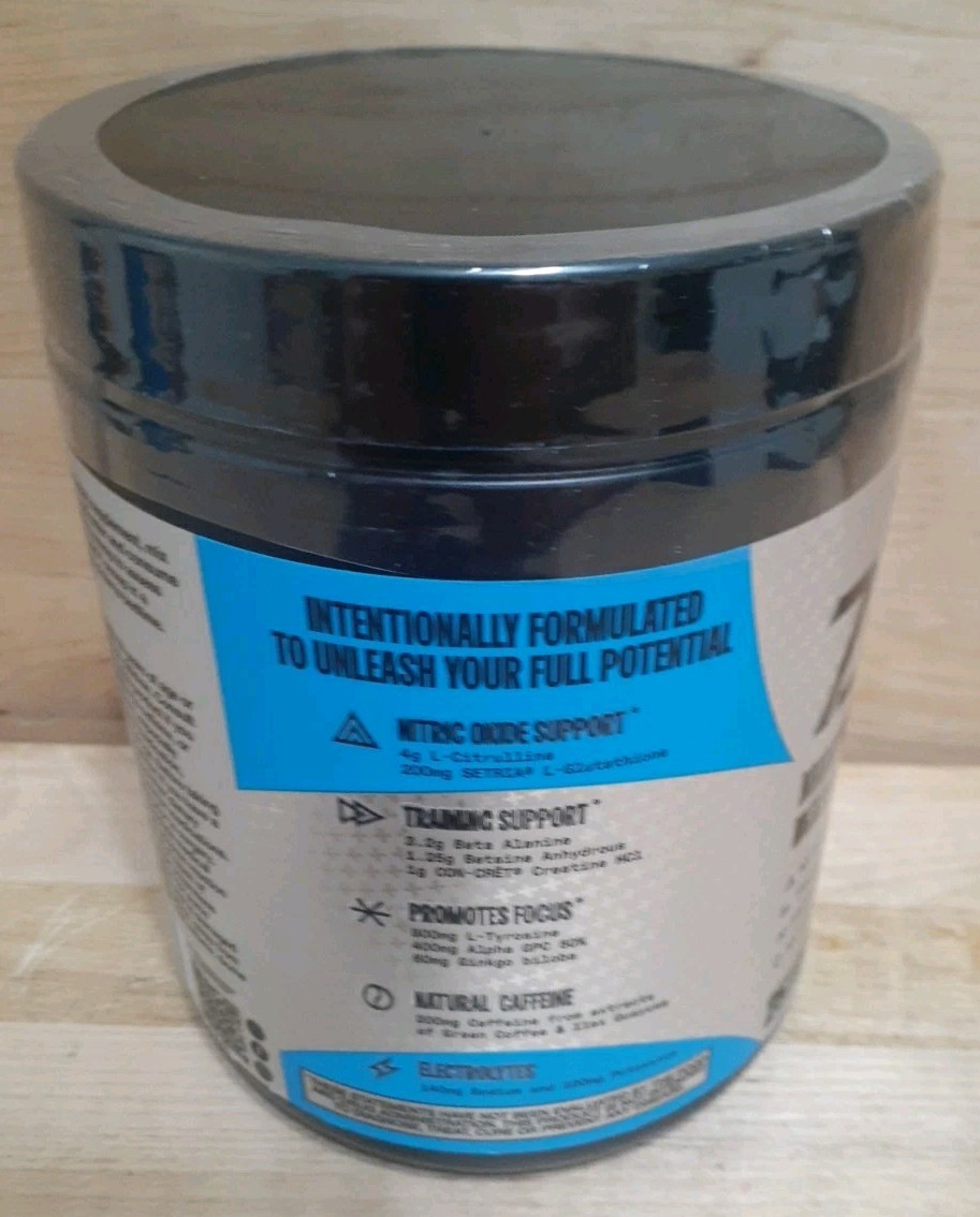 1CT: ZOA+ Zero Sugar PRE-WORKOUT Powder WILD BERRY NSF-CERTIFIED SPORT 13oz