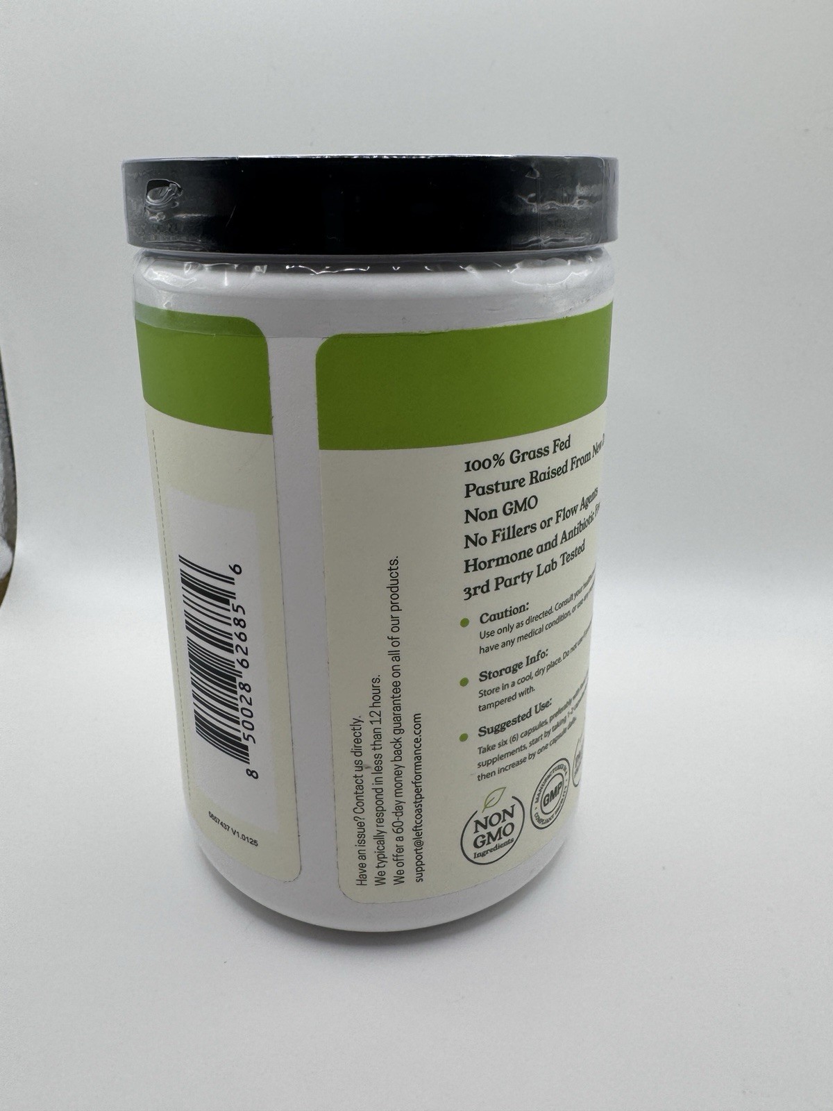 Beef Organ Supplement Grass Fed 7 Bovine Organs Complex 360 capsules exp 11/2027