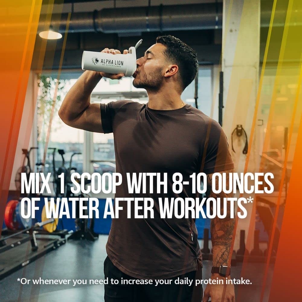 ALPHA LION Superhuman Whey Protein Powder, Great Tasting Pure Whey Protein Is…