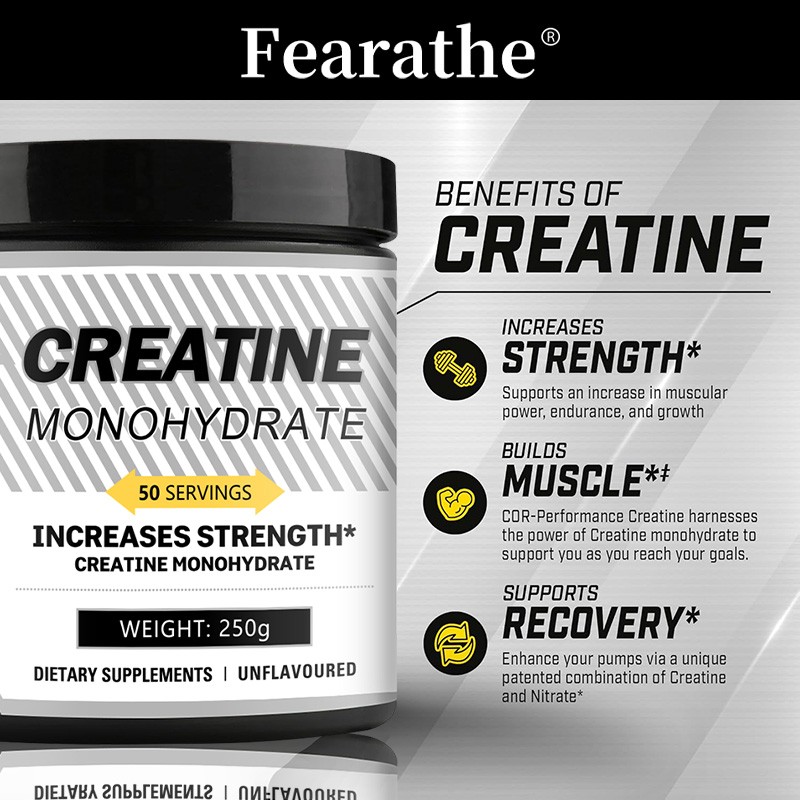 Creatine Monohydrate Micronized Powder Improve Muscle Growth Enhance Endurance