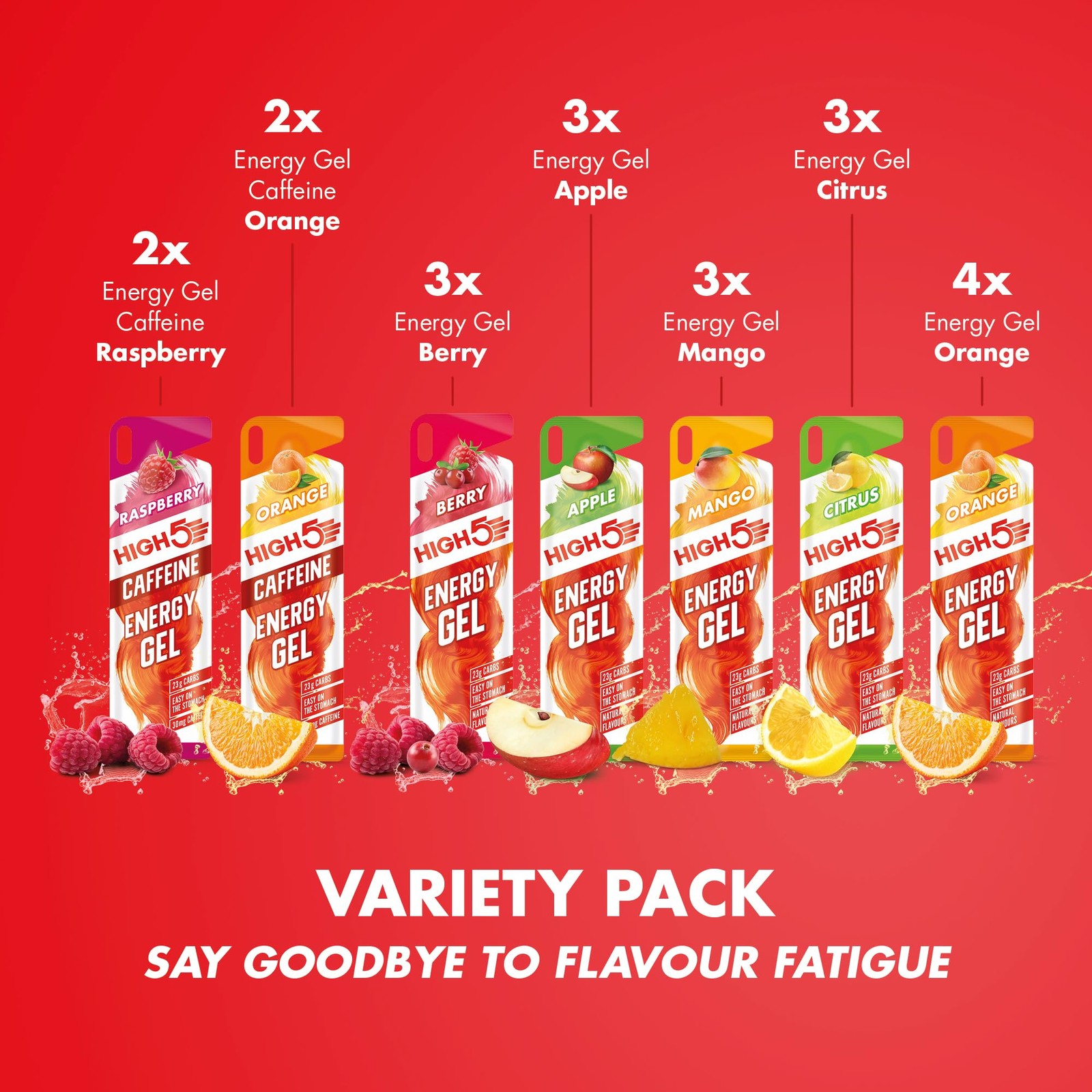 HIGH5 Energy Gels – Quick Release Sports Gels to Power Muscles for Peak Performa