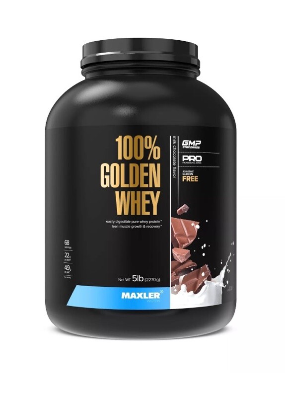 5Lbs Maxler Golden 7 Protein Blend – Protein Powder for Muscle Gain & Recovery