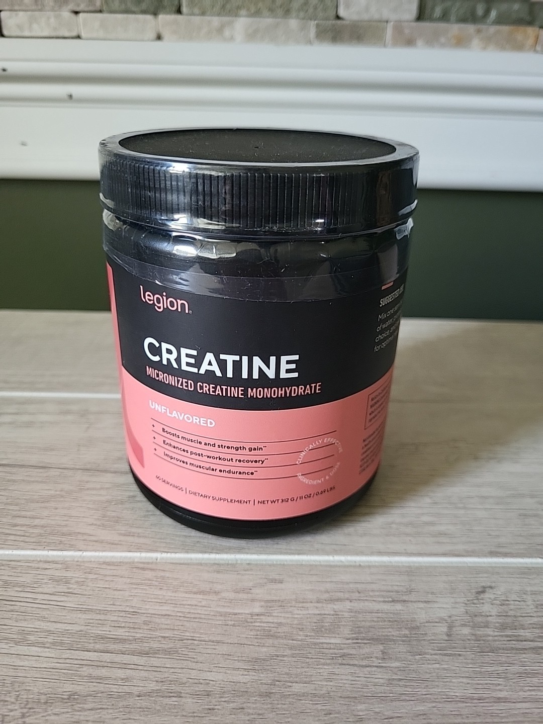 Creatine, Micronized Creatine Monohydrate, Unflavored, 0.69 lbs (312 g)