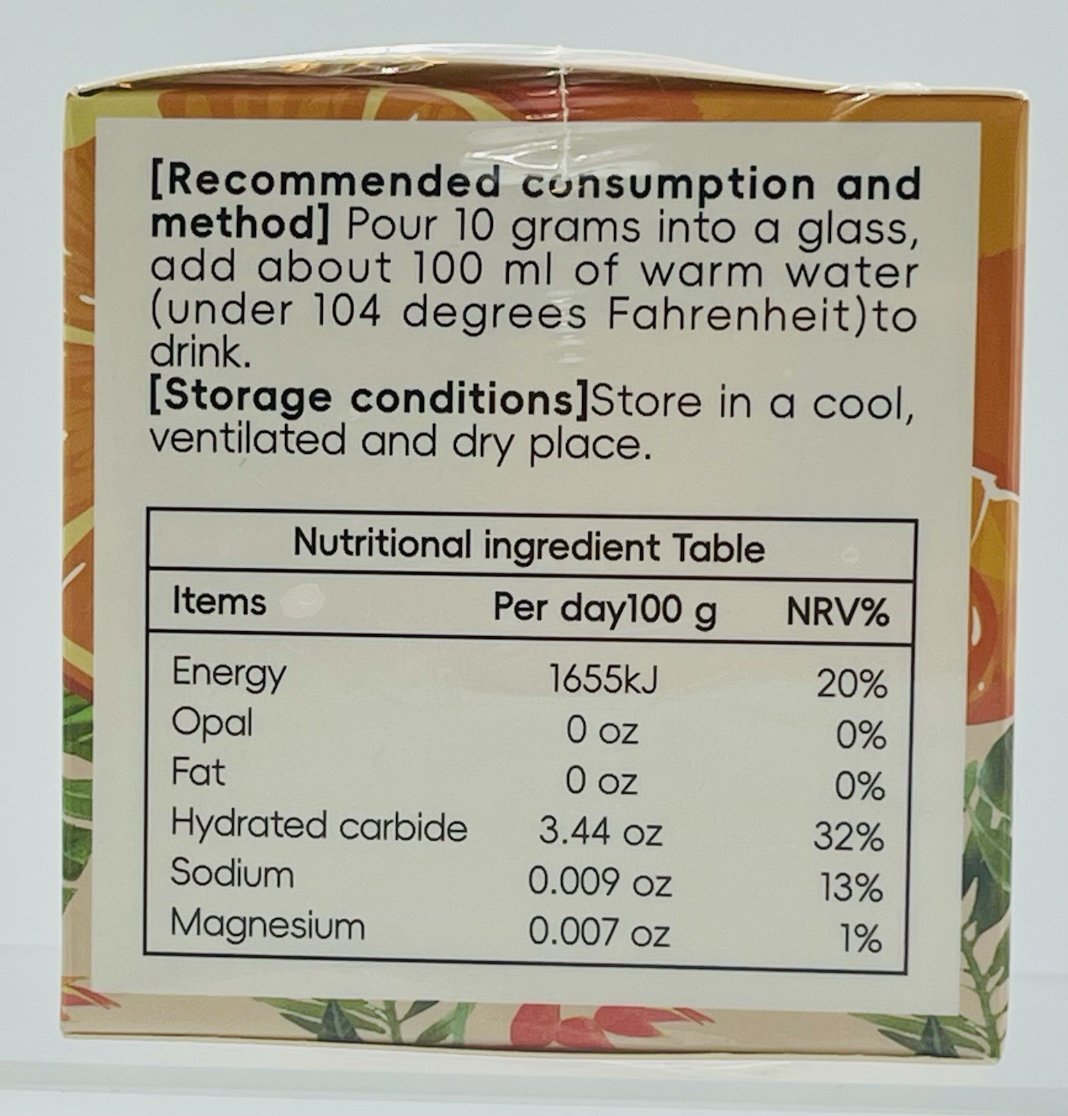 Lot of 2 Orange Flavour Electrolytes Powder 4.41 oz Sugar-Free Gluten-Free BNIB
