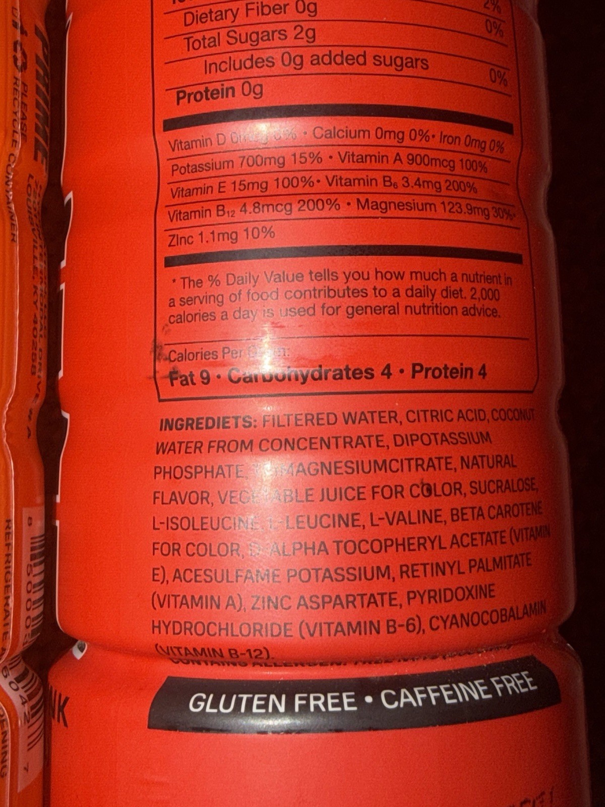 *RARE* *MISSPELLED* Two Rare PRIME bottles read desc.