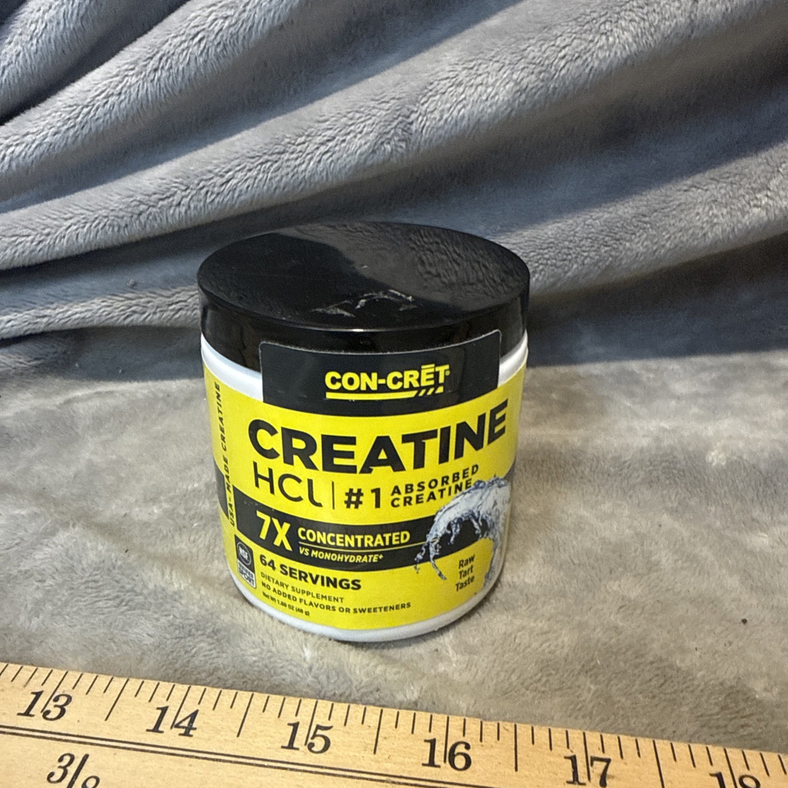Creatine HCl Powder – Raw tart Taste (64 Servings) Con-Cret®
