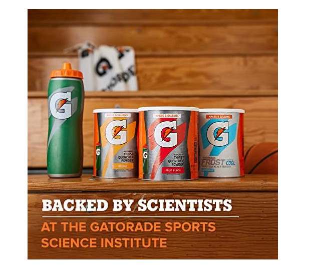 Gatorade Thirst Quencher Powder 76.5 oz Sports Drink Mix Choose Your Flavor