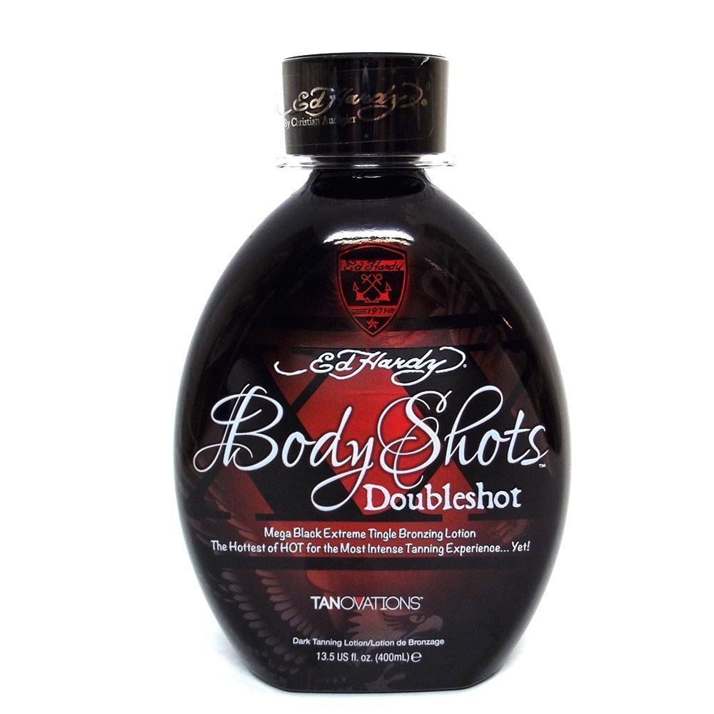 Tanovations Ed Hardy Body Shots Double Shot Warning Mega Extreme Hot Tingle,…