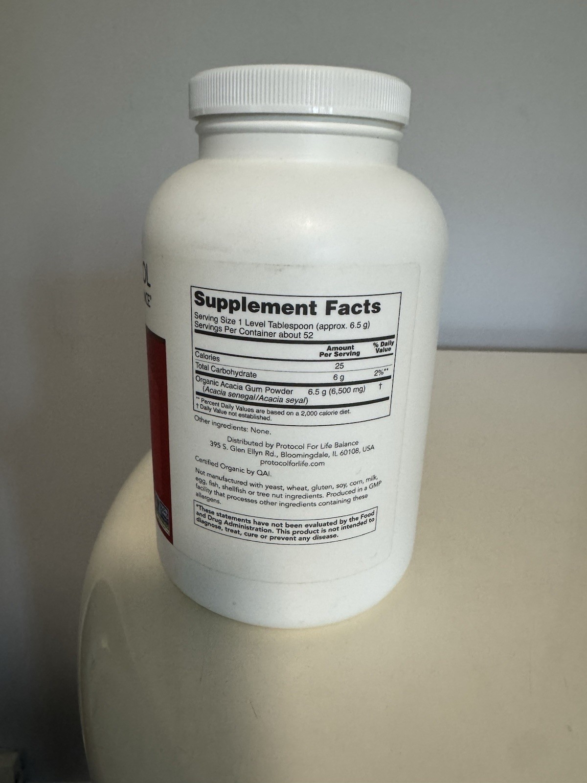 PROTOCOL FOR LIFE BALANCE Acacia Powder ORG 12 OZ