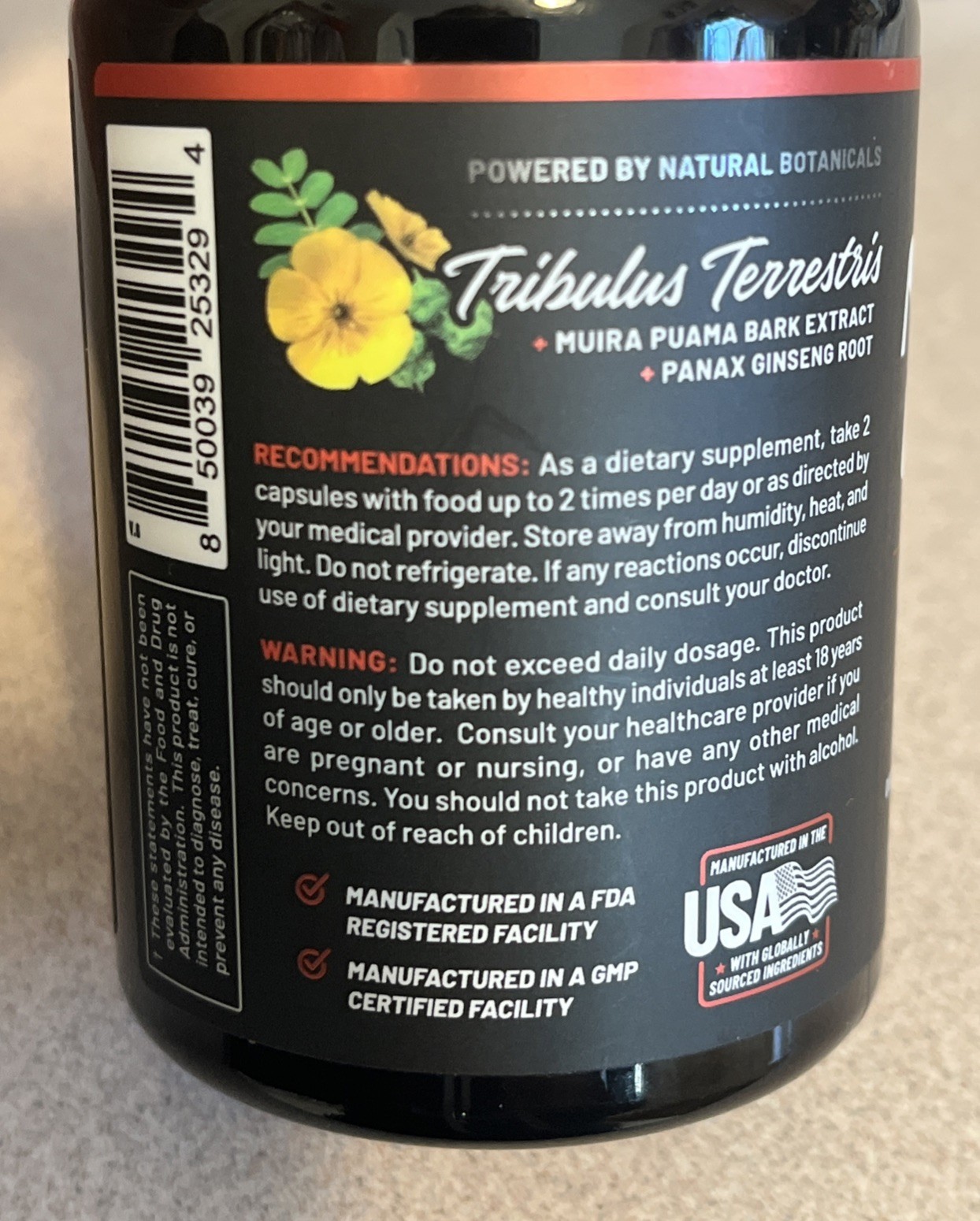 Nitric Oxide Booster Exp 12/26