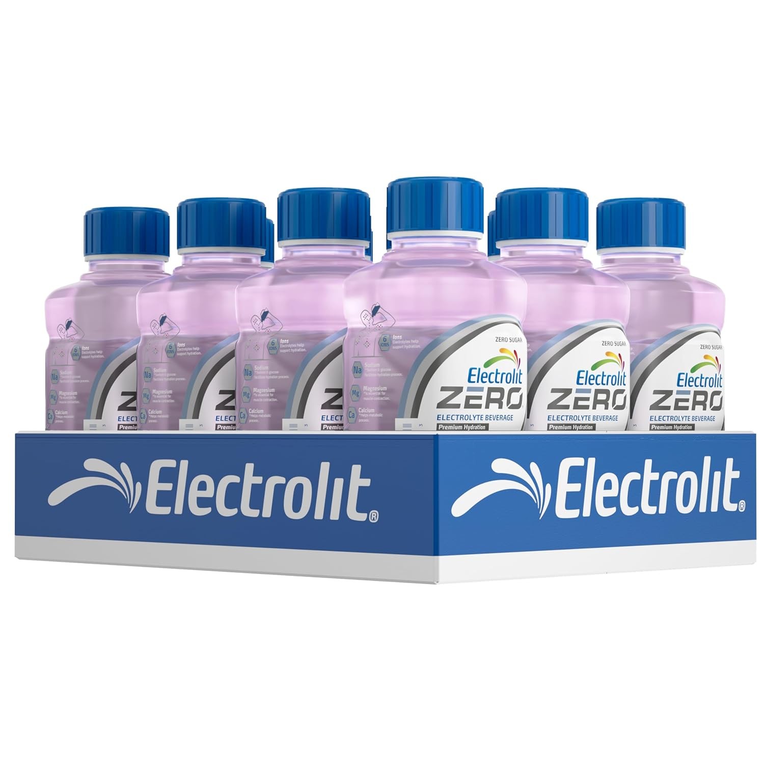 Electrolit Zero Electrolyte Drink Berry Blast Electrolyte Supplement 12 Pack