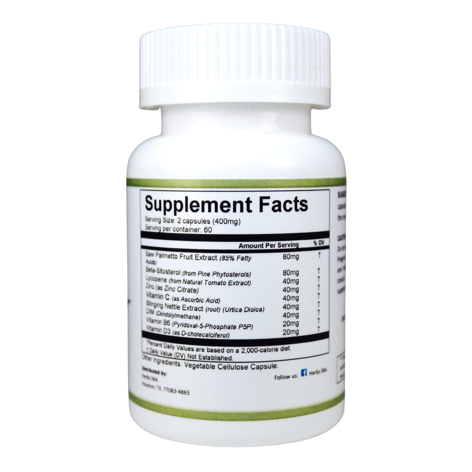 PROSTATE SUPPORT, 120 Capsule, Advantage Men’s Supplement, Prostate Health.