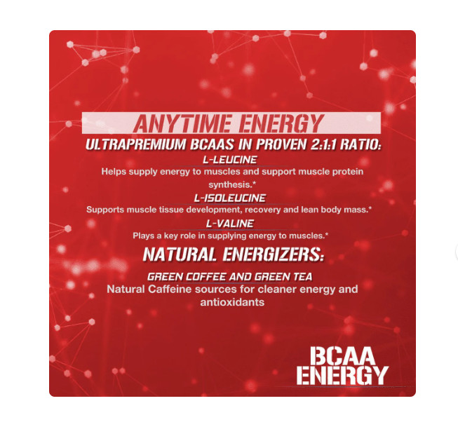 Evlution Nutrition BCAA Powder for Pre Workout & Muscle Recovery, 30 Servings Fr