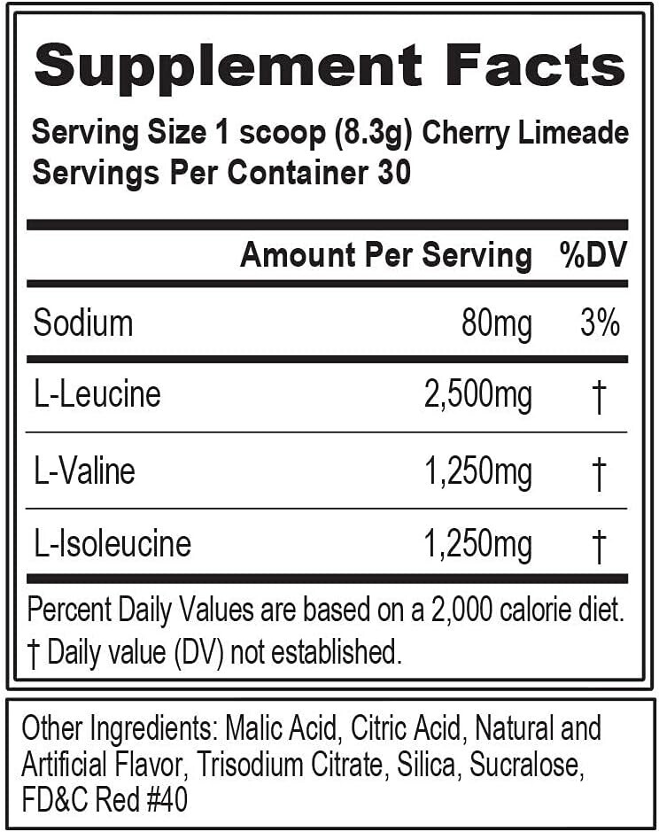Evlution EVL BCAAs Amino Acids BCAA5000- Stim Free Pre-Workout – All Flavors