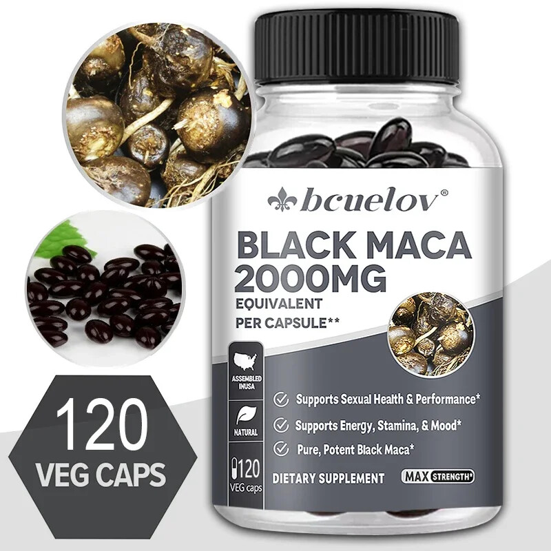 Maca 500mg (4:1 extract corresponds to the strength of 2000mg) – 30 to 120 ca…