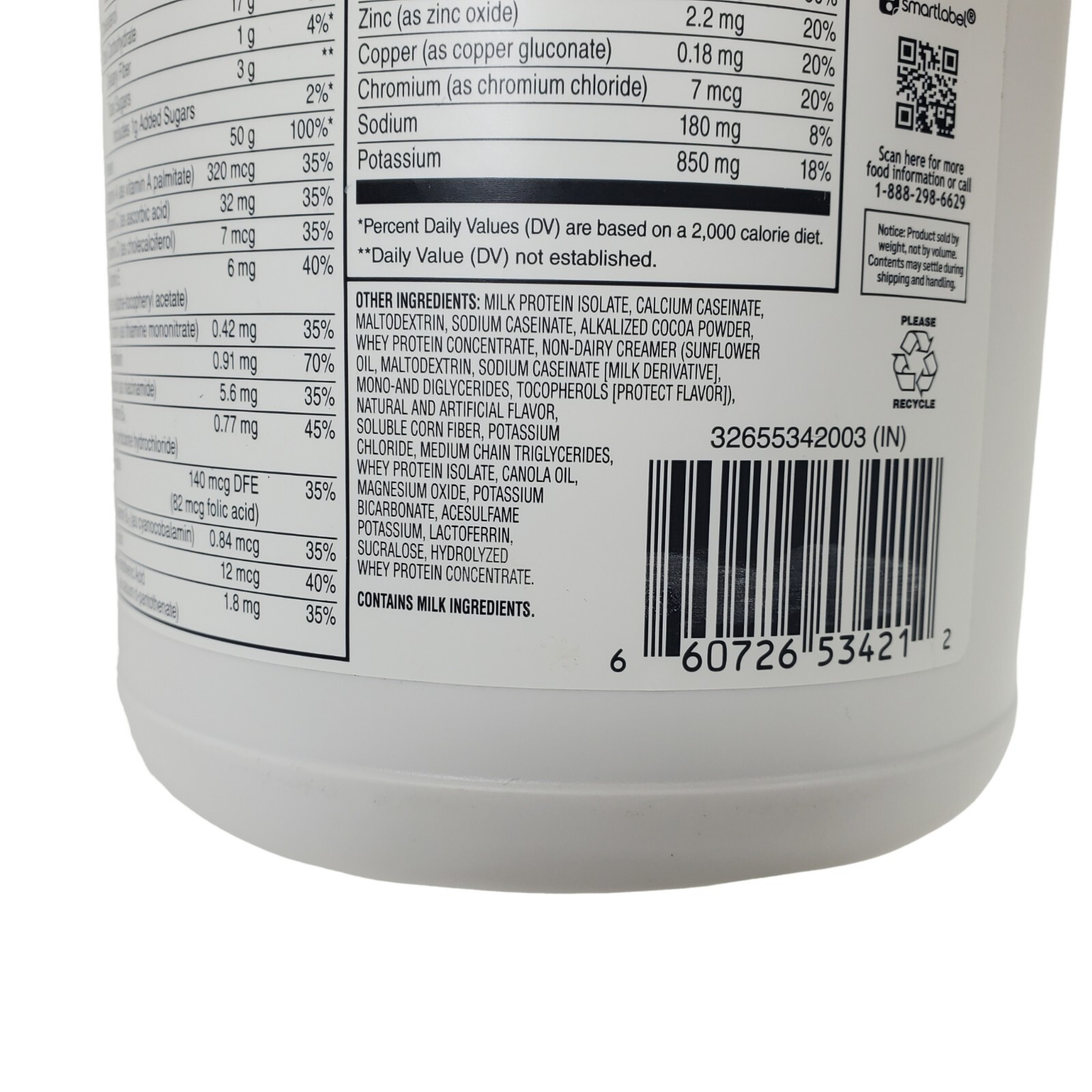 Muscle Milk Pro Series Protein Powder Supplement Knockout Chocolate 2 lb 08/25