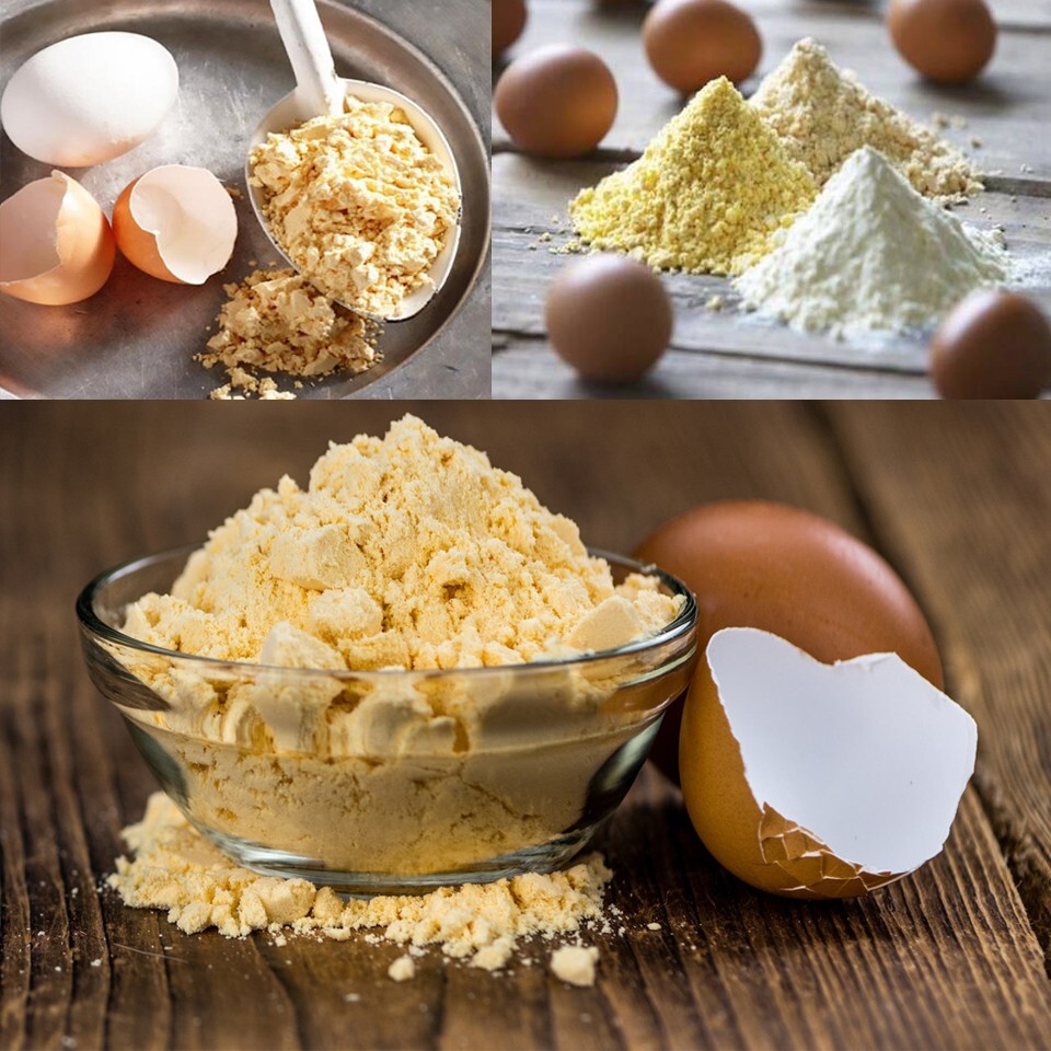 Dried whole egg chips powder 100% pure eggs 50g free shipping