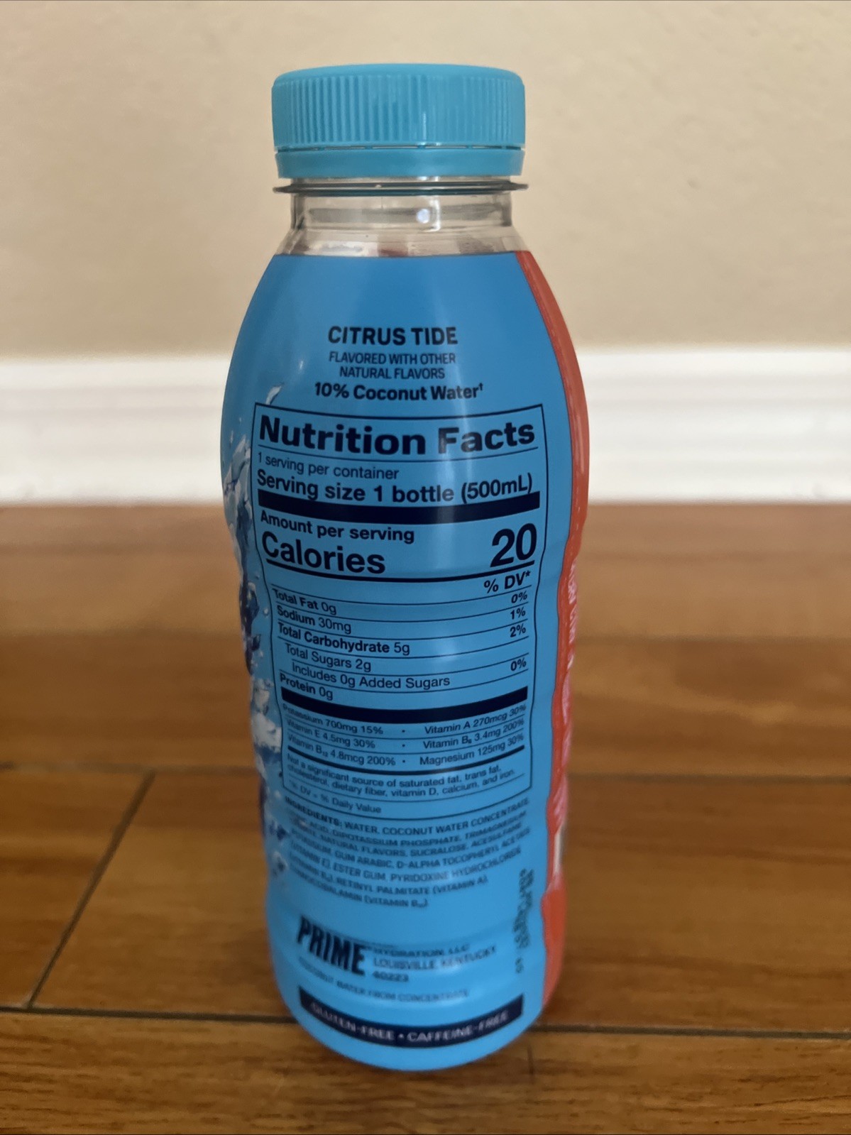 LIMITED EDITION FROSTBITE FUSION KYRO & LUKEN CHARACTER PRIME HYDRATION BOTTLE