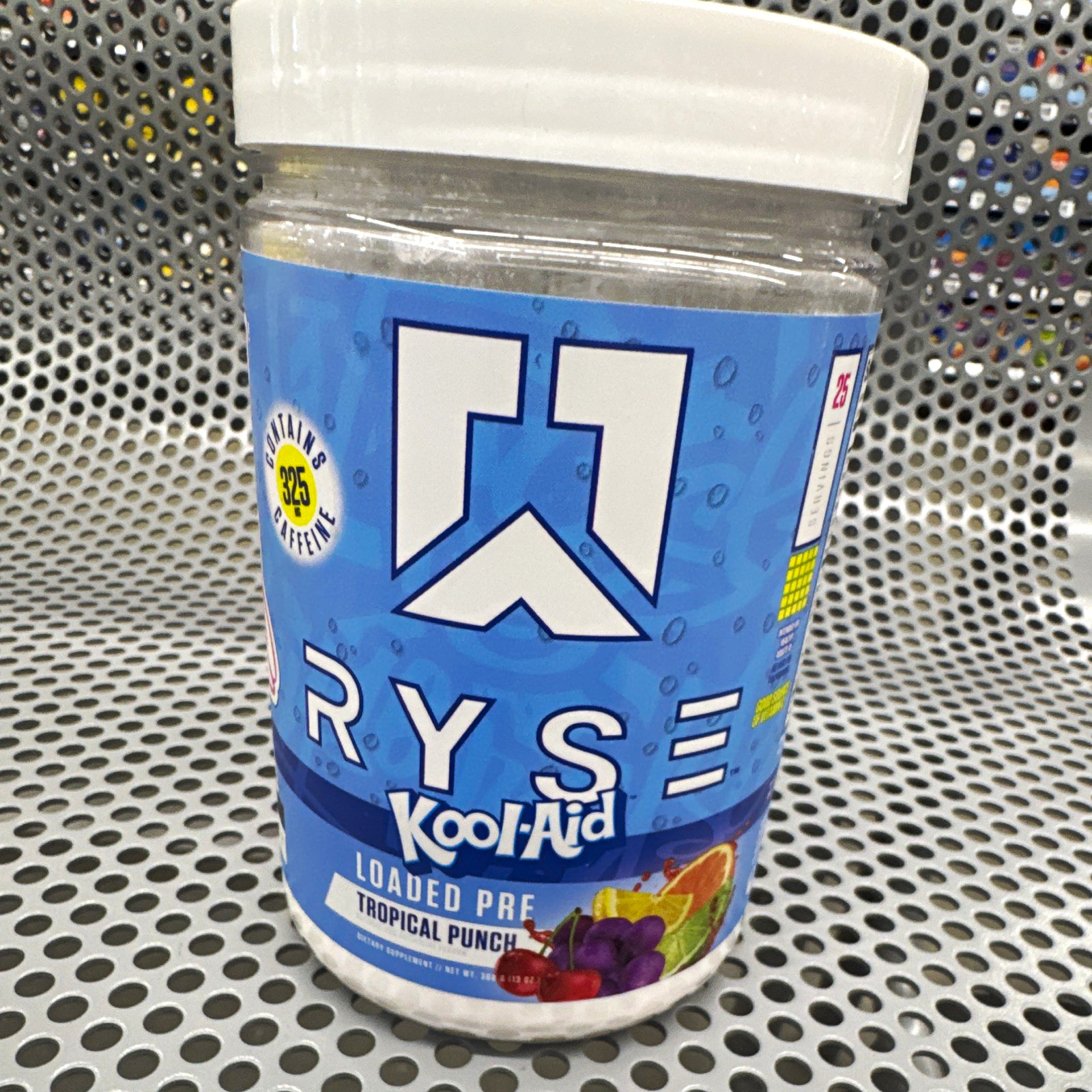 RYSE Kool-Aid Loaded Pre-Workout Powder Tropical Punch 325mg Caffeine