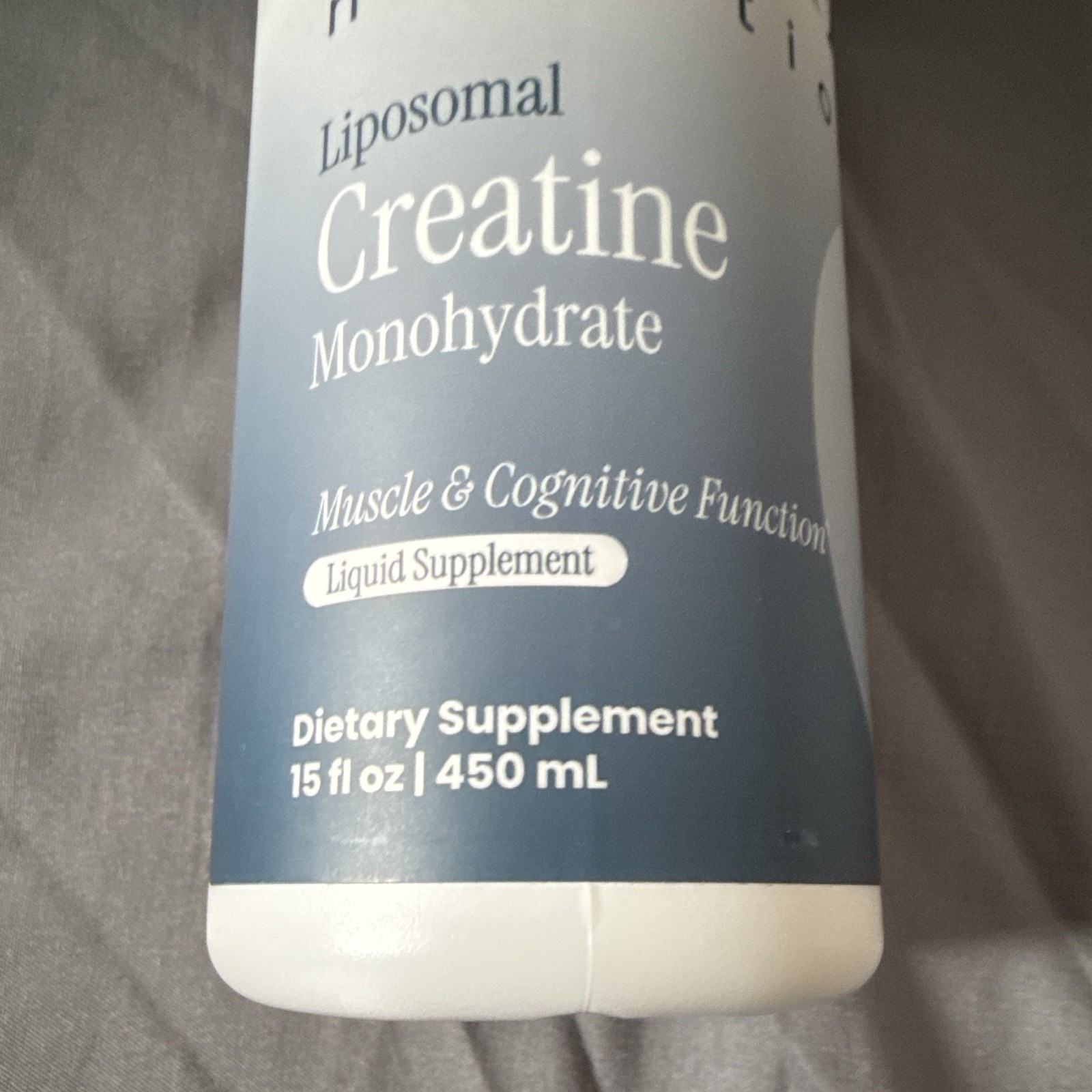 rho nutrition Liposomal Creatine Monohydrate Liquid Tangerine 15 fl oz 450 mL 30