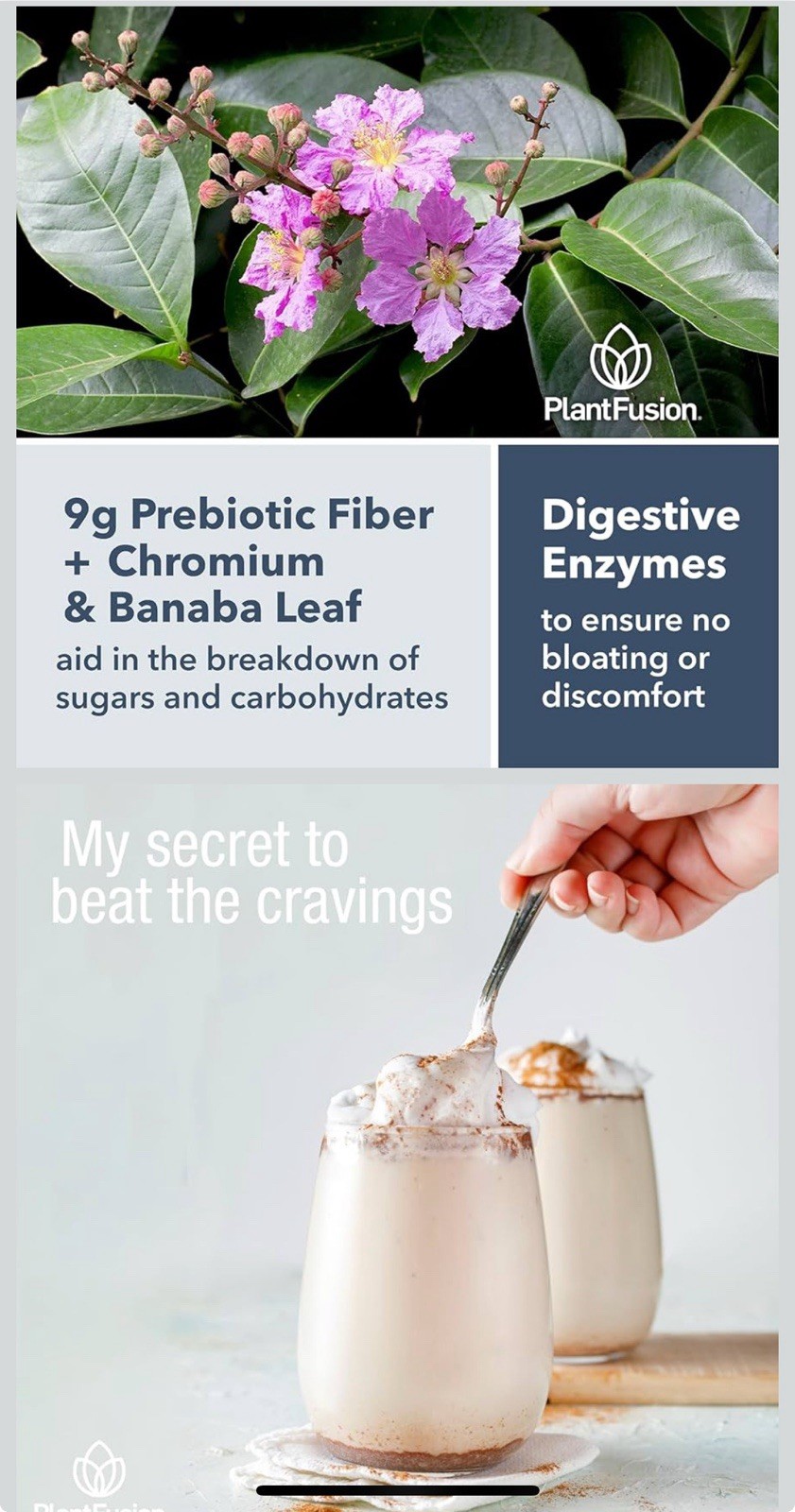 PlantFusion Complete Lean Creamy Vanilla Bean 29.63 oz (EXP:02/27)