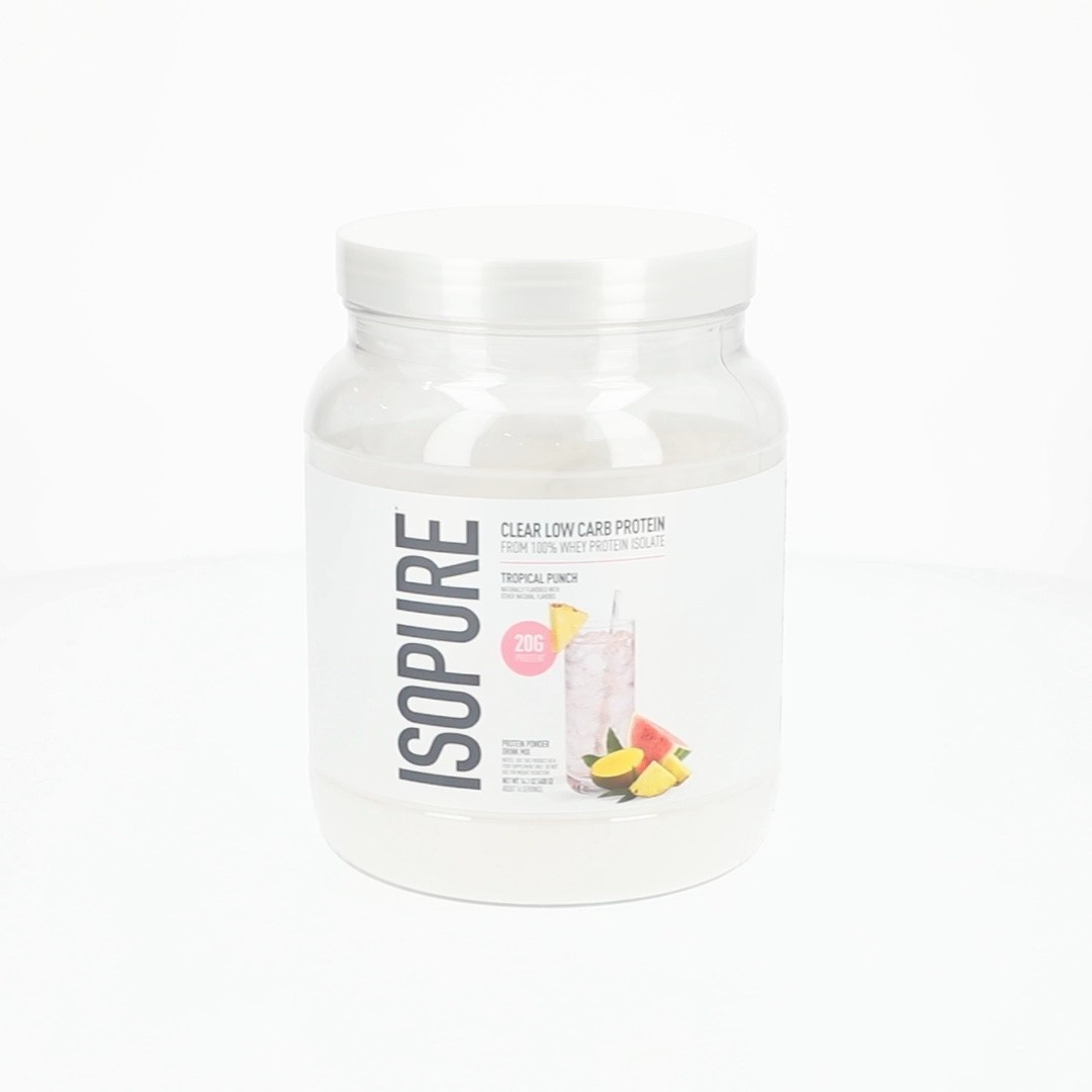 Isopure Clear Low Carb 100% Whey Protein Isolate Powder 20g Protein -14 Serving