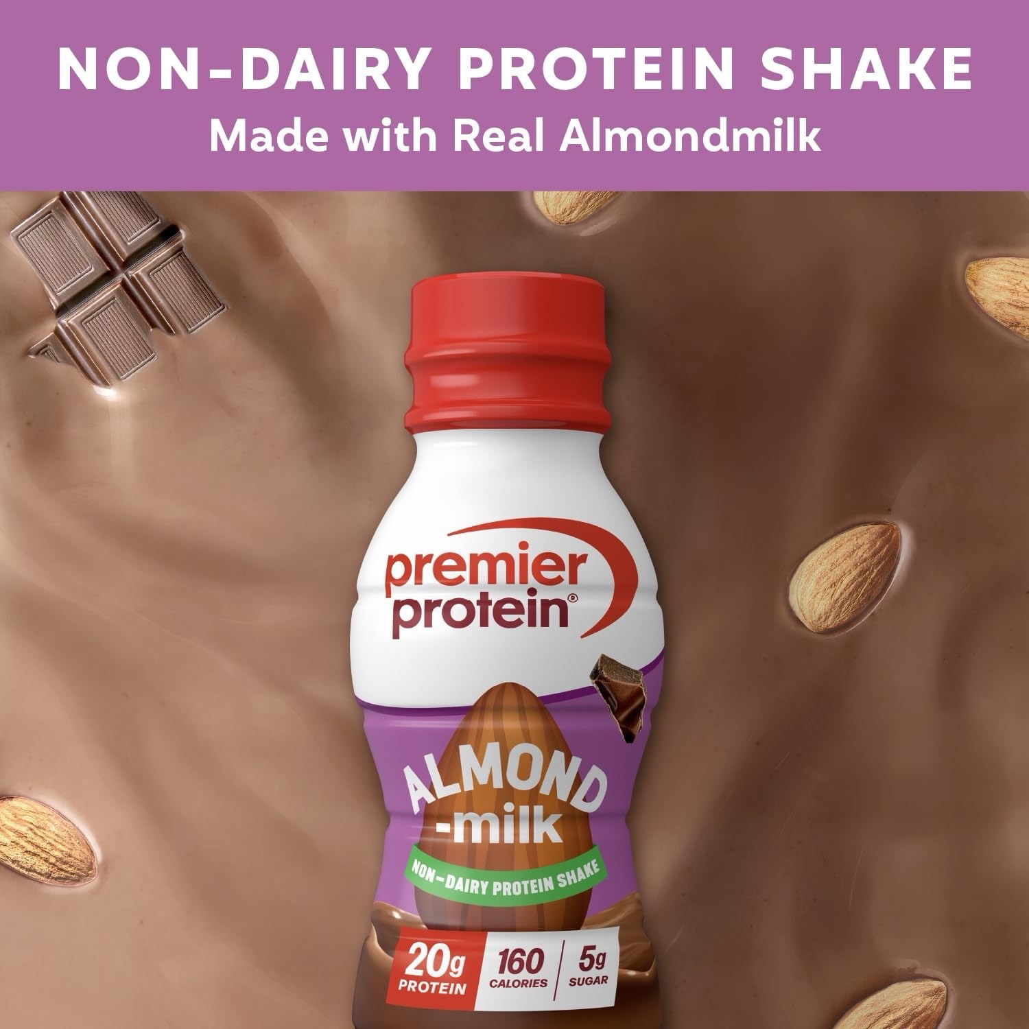 •*.Premier Protein Almondmilk, 11.5 fl oz, 12-pack, Chocolate 🍫*.•
