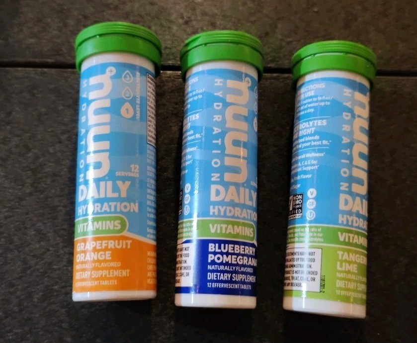 Nuun Vitamins Electrolyte Tablets with Vitamin D, C, E, A, & B6 30 Count 2027