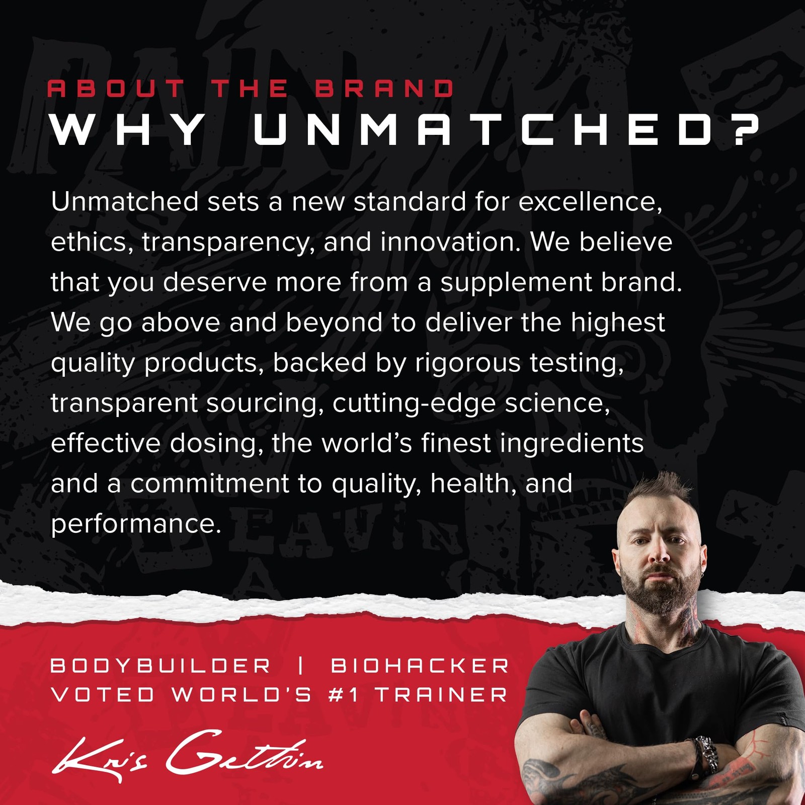 Unmatched CreGAAtine Optimized Creatine | 4.23 Ounce (Pack of 1)