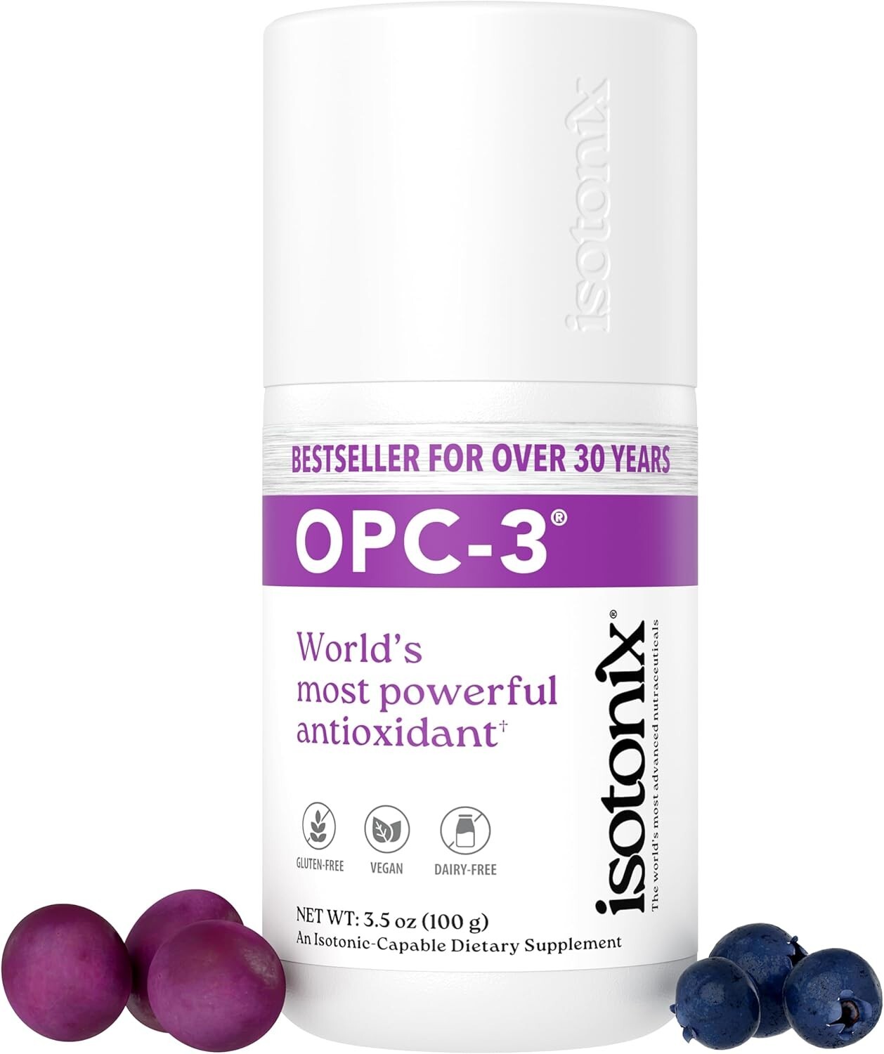 Isotonix OPC-3 – Antioxidant Supplement – Pycnogenol, Grape Seed Extract – 30srv