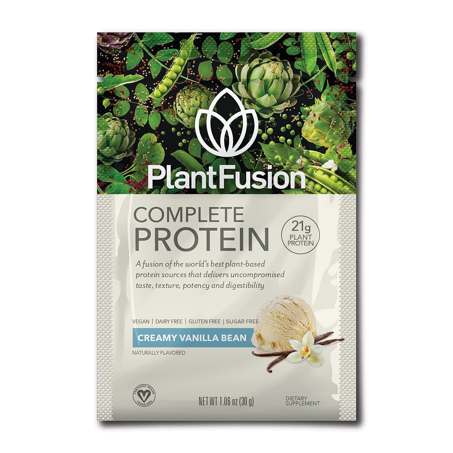 2/27 PlantFusion Complete Vegan Protein Powder – Plant Based Protein Powder With