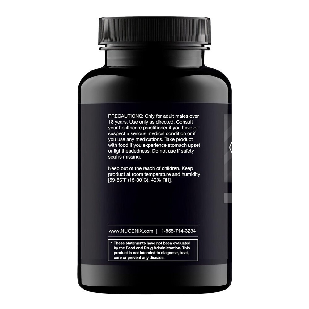 3x Value NUGENIX TOTAL-T Capsules -Testosteron Booster for Men, Energy & Stamina