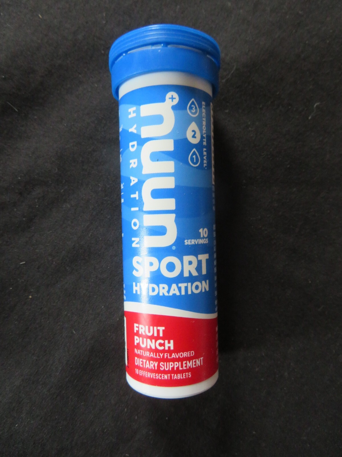 (1) Nuun Hydration Sports Hydration 10 Effervescent Tablets Fruit Punch Flavor