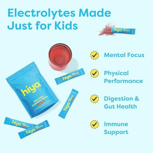 Kids Hydration with Electrolytes – Zero Added Sugar Fruit Punch Flavored Kids