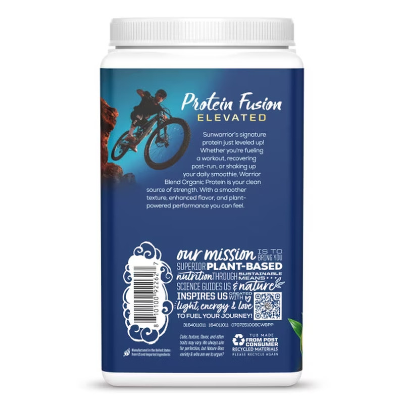 Organic Chocolate Warrior Blend Performance Protein, 35.52 OZ