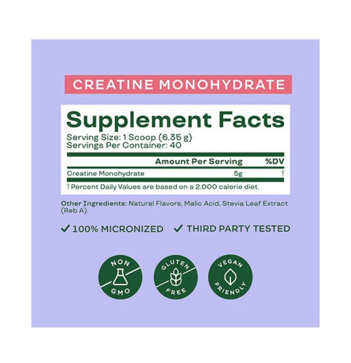 Bloom Nutrition Creatine Monohydrate Powder 9 oz Raspberry Lemon 40 Servings NEW
