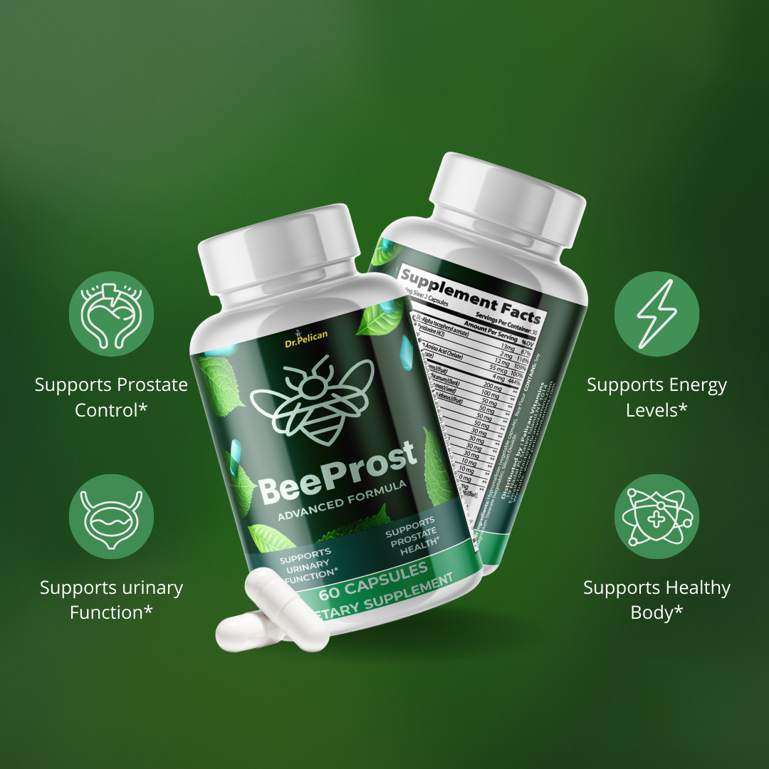 BeeProst- Prostate Support- 60 Capsules