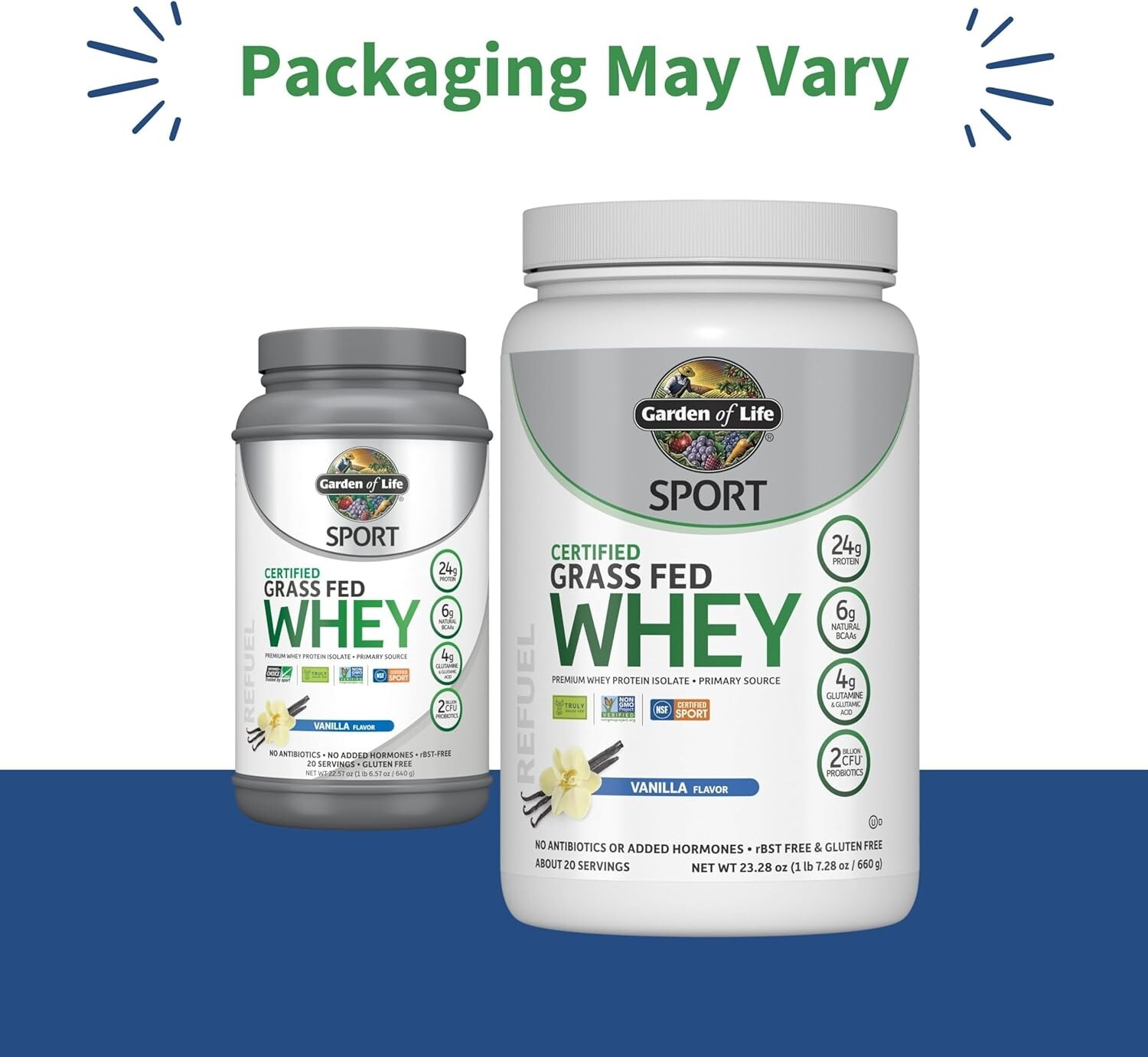 Non-GMO Vanilla Whey Protein Isolate – 20 Servings, Best Post-Workout Recovery
