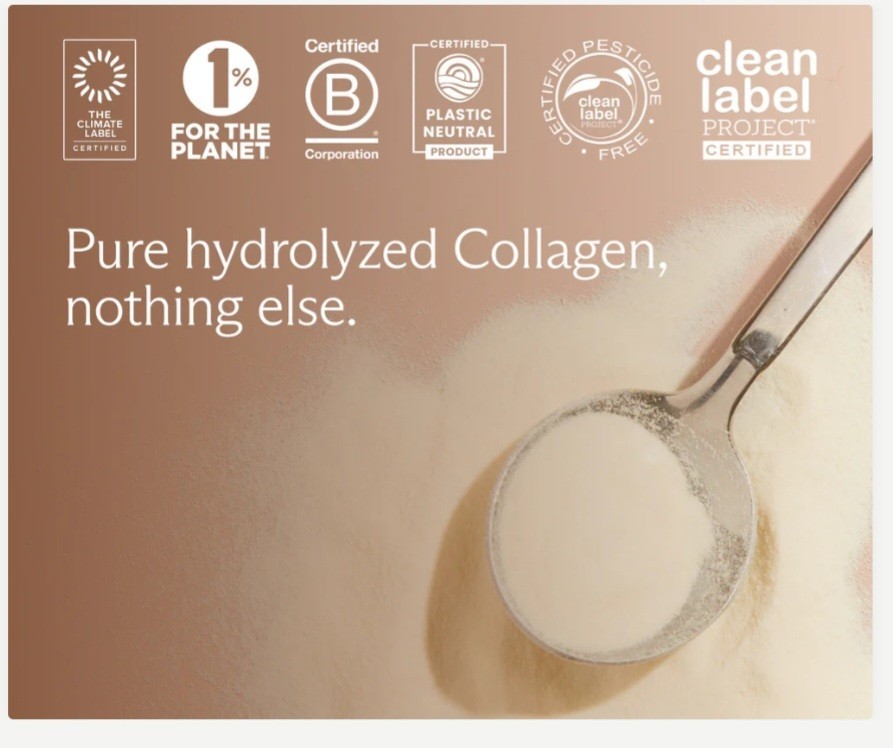 NEEDED Collagen Protein Powder, Hydrolyzed Bovine Collagen, Women, 15.9 oz