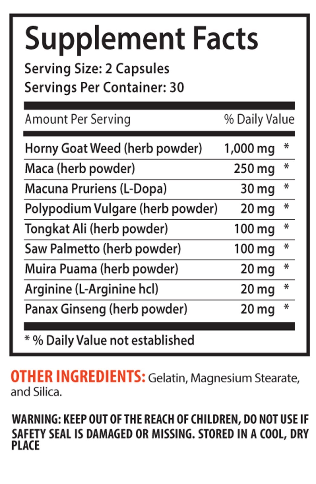 Ginseng Enhancement for Women – Horny Goat Weed Complex – 3 Bottle 180 Capsules