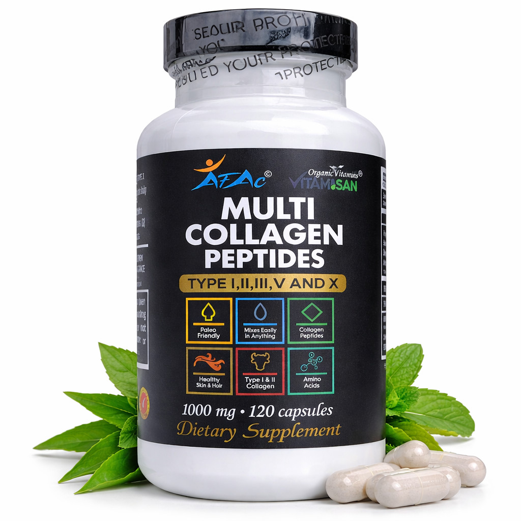 Super collagen 120 caps hidrolizate skin nails hair vitamin collagen peptides
