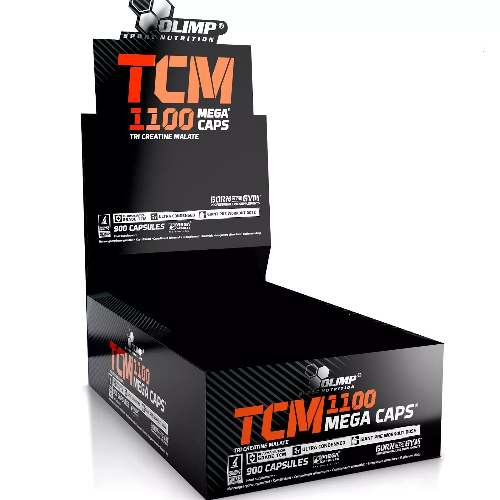 TCM STRONG CREATINE MALATE 90-240 Caps – Muscle Builder Bodybuilding Strength